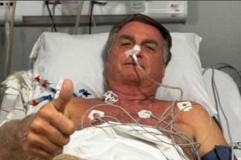 Hospital atualiza estado de saúde de Bolsonaro